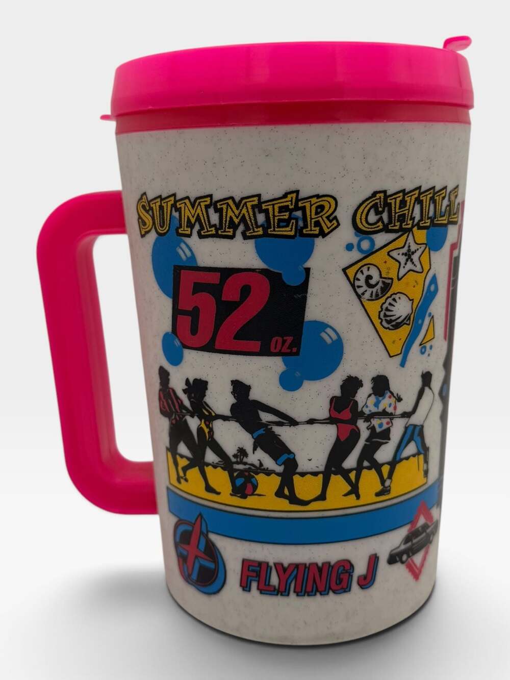 Vintage Aladdin Flying J Summer Chill 52 oz Insulated Travel Mug